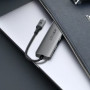 USB-C HUB AceFast J18 Type-C to Type-C+USB3.0*2+HDMI+SD,TF