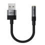 Перехідник AceFast J13 USB to 3.5mm 1m