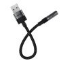 Перехідник AceFast J13 USB to 3.5mm 1m