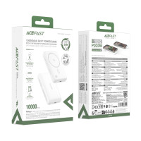УМБ Power Bank AceFast M26 10000mAh PD20W з бездротовою зарядкою