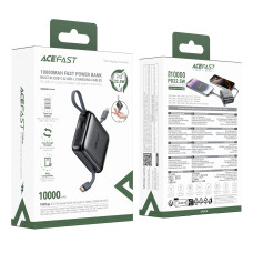 УМБ Power Bank AceFast M23 10000mAh 22.5W (with cable Type-C+Lightning)