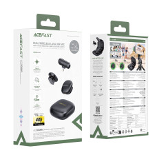 Бездротовий петличний мікрофон AceFast R1 Lightning