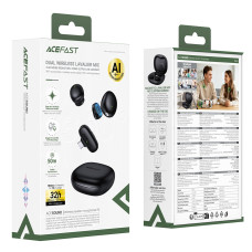 Бездротовий петличний мікрофон AceFast R5 Magnetic 2in1 Type-C
