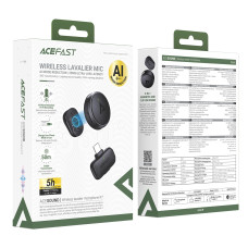 Бездротовий петличний мікрофон AceFast R7 Magnetic Type-C
