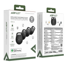 Набір GPS-трекерів для пошуку AceFast S2 (4шт.) (Bluetooth-трекери сумісні з Apple)