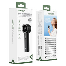 Вентилятор AceFast YF1 LED display, 1800mAh (12,5см)