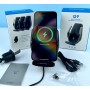 Holder з бездротовою зарядкою Q9 Smart Sensor +Lightning/Micro/Type-C