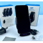 Holder з бездротовою зарядкою Q9 Smart Sensor +Lightning/Micro/Type-C
