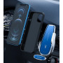 Holder з бездротовою зарядкою Q9 Smart Sensor +Lightning/Micro/Type-C