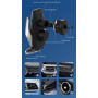 Holder з бездротовою зарядкою Q9 Smart Sensor +Lightning/Micro/Type-C