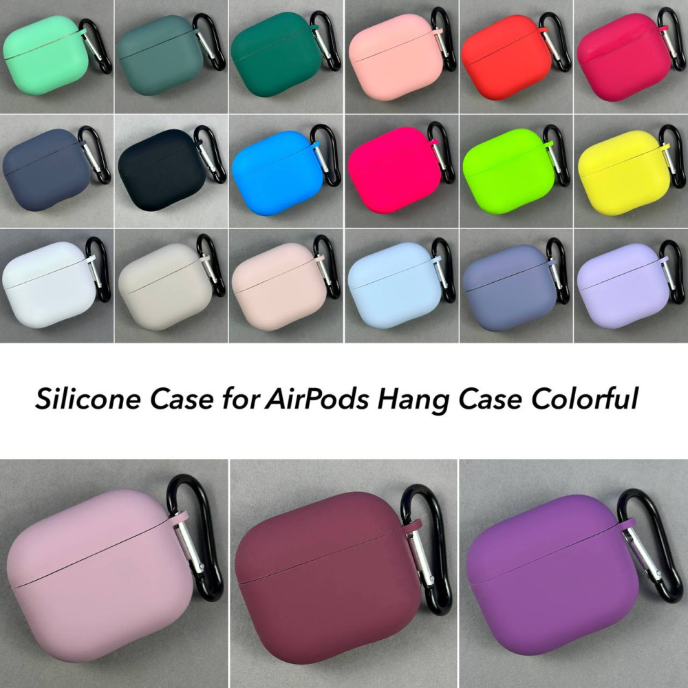 Silicone Case for AirPods 3 Hang Case Colorful