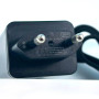 Мережевий зарядний пристрiй iPhone USB 35W 2in1 + плетений кабель Type-C 