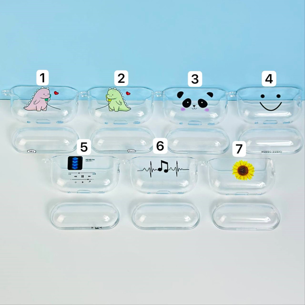 Clear Case Strong Design №2 for AirPods Pro (тех.пак.)