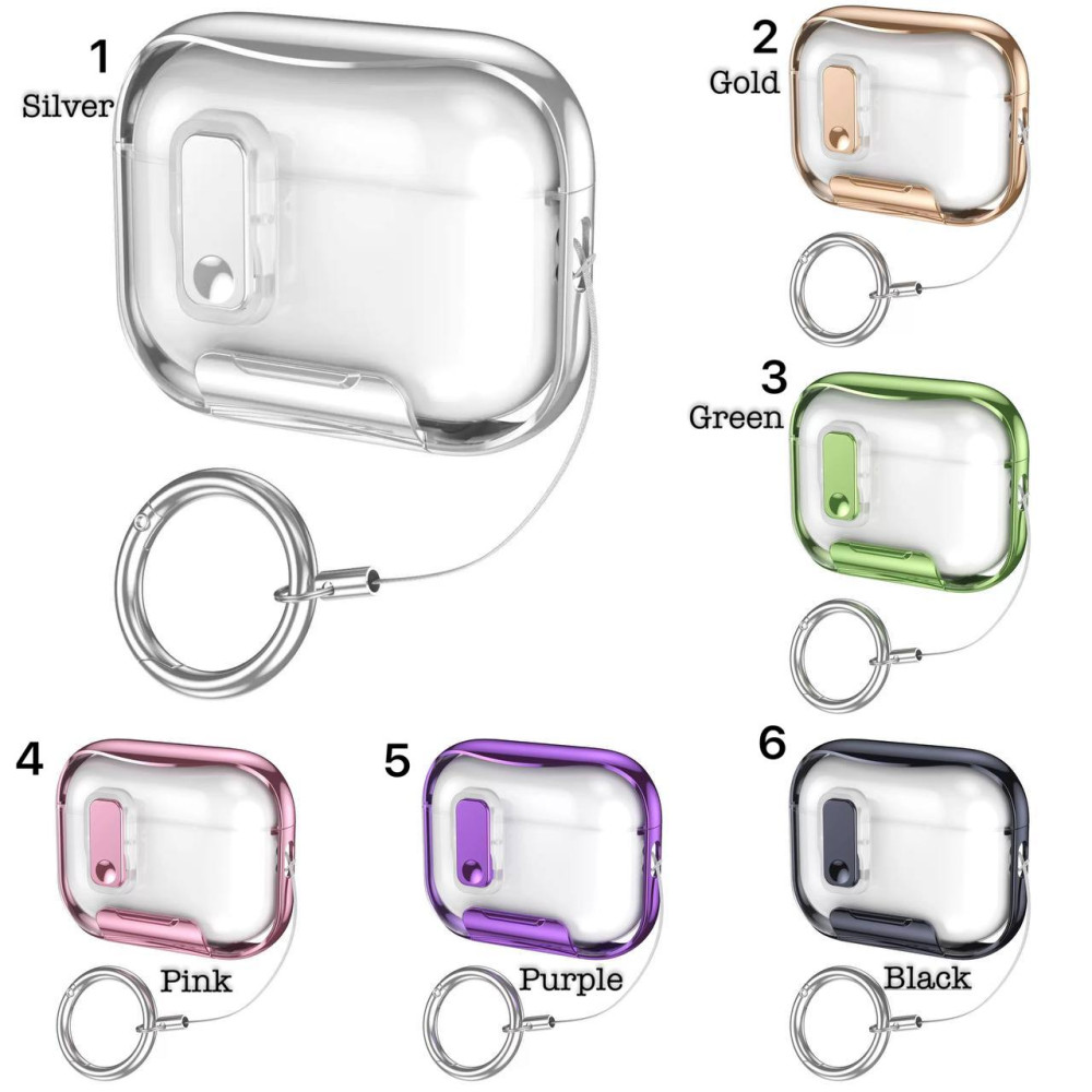 Чохол Deexe Crystal Color for AirPods Pro 2