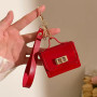 Чохол Miniature Leather Handbag Keychain for AirPods Pro 3 (тех.пак.)