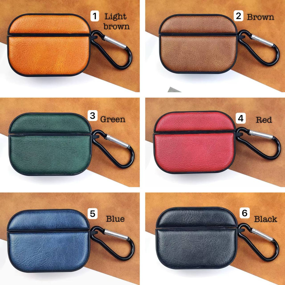 Чохол Retro PU Leather Business Simple for AirPods 4