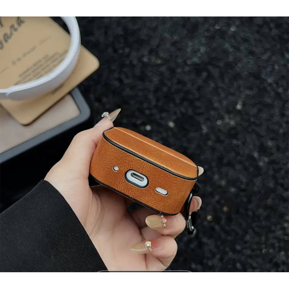 Чохол Retro PU Leather Business Simple for AirPods 4