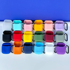 Silicone case Color Carbine for AirPods 1-2 (тех.пак.)