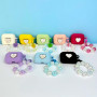 Silicone case Lovely Heart for AirPods 3 (тех.пак.)