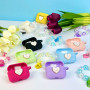 Silicone case Lovely Heart for AirPods 1-2 (тех.пак.)