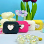 Silicone case Lovely Heart for AirPods 1-2 (тех.пак.)