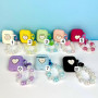 Silicone case Lovely Heart for AirPods 1-2 (тех.пак.)