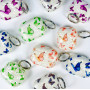 Silicone case Shell Butterfly Pattern AirPods 1-2 (тех.пак.)