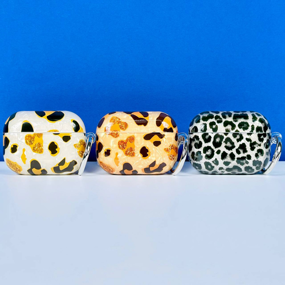 Silicone case Shell Leopard Pattern AirPods Pro 2 (тех.пак.)