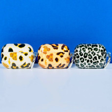 Silicone case Shell Leopard Pattern AirPods 1-2 (тех.пак.)