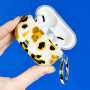 Silicone case Shell Leopard Pattern AirPods Pro 2 (тех.пак.)
