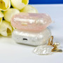 Silicone case Shell Pattern з брелком AirPods 1-2 (тех.пак.)