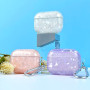 Silicone case Shell Pattern з карабіном AirPods Pro (тех.пак.)