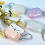 Silicone case Shell Pattern з карабіном AirPods Pro (тех.пак.)