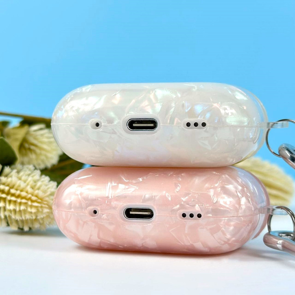 Silicone case Shell Pattern з карабіном AirPods Pro (тех.пак.)