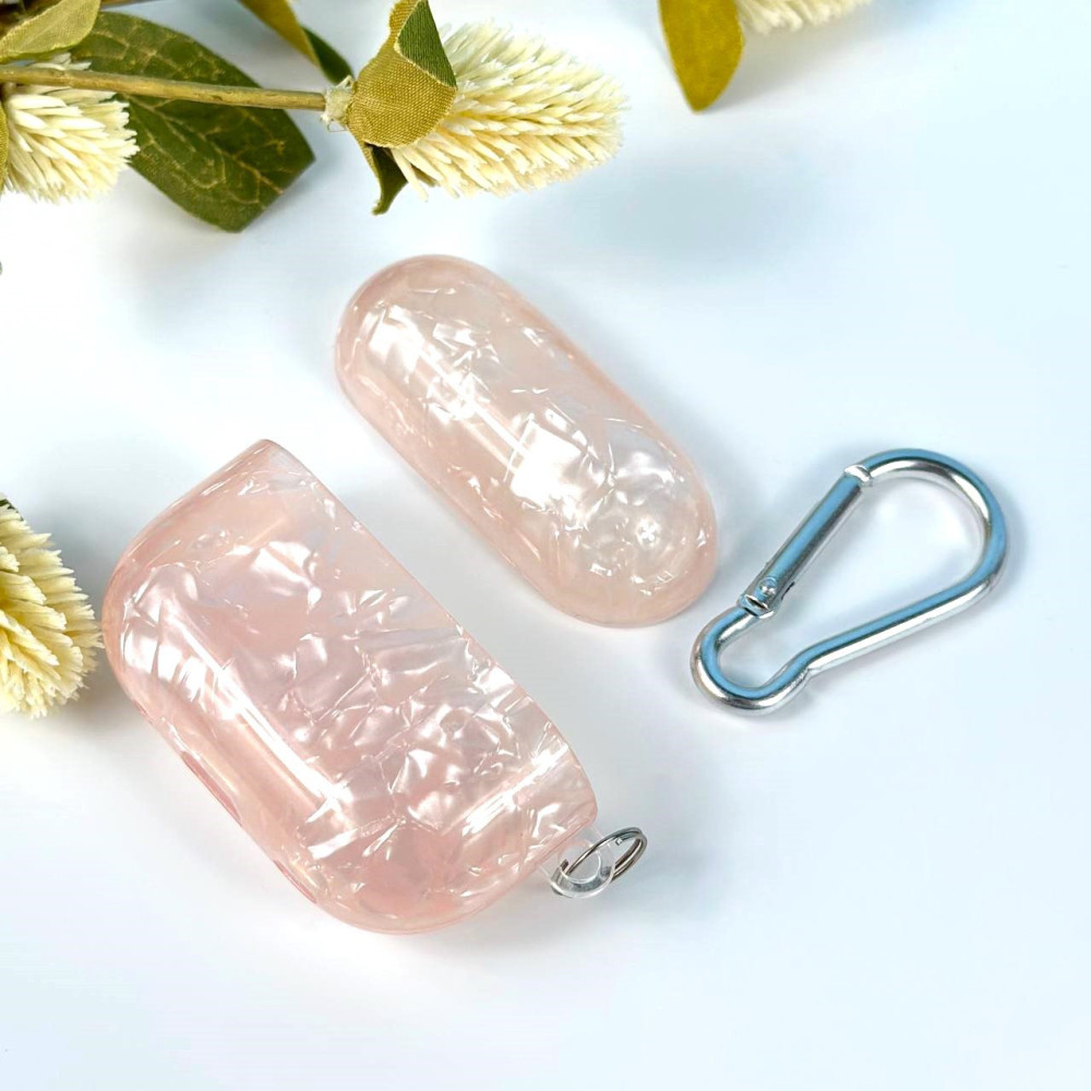 Silicone case Shell Pattern з карабіном AirPods Pro (тех.пак.)