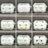 Silicone Case Shiny Crystal Mix for Pods Pro 3 (тех.пак.)