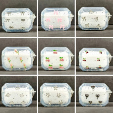 Silicone Case Shiny Crystal Mix for AirPods Pro 2 (тех.пак.)