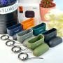 Silicone case for AirPods 1-2 Spigen Ring Leather Armor