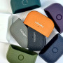 Silicone case for AirPods 1-2 Spigen Ring Leather Armor