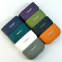 Silicone case for AirPods 1-2 Spigen Ring Leather Armor