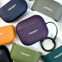 Silicone case for AirPods 1-2 Spigen Ring Leather Armor