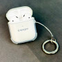Silicone case for AirPods 1-2 Spigen Shockproof Transparent