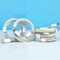 Data Cable Apple Type-C to Type-C плетений 1m Premium quality Original 15 Series 1:1 без упаковки