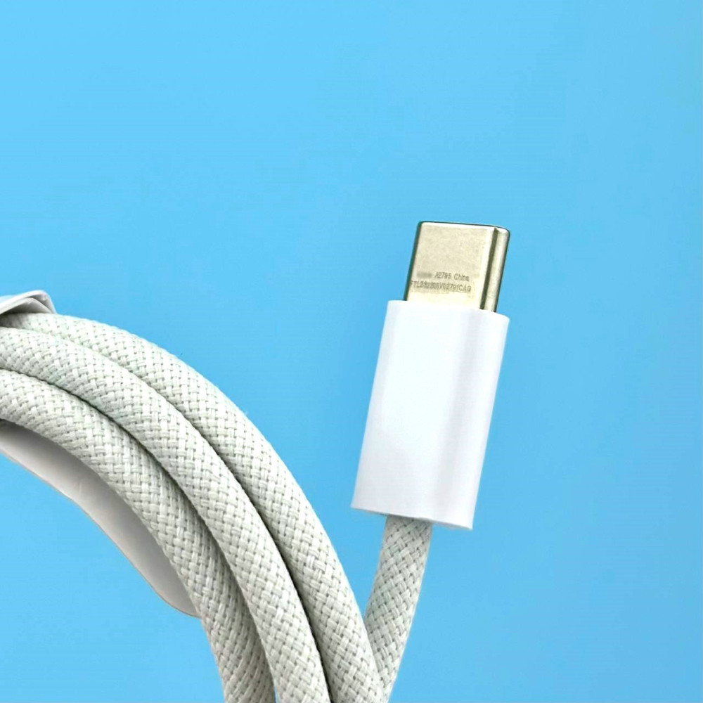 Data Cable Type-C to Type-C 60W плетений 1m без упаковки 