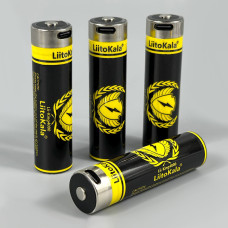 Акумулятор LiitoKala USB-King4000 18650 4000mAh з вбудованим Type-C портом для зарядки