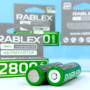 Акумулятор Rablex Li-ION 18650 2800mAh 3.7V
