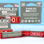 Акумулятор Rablex Li-ION з захистом від перегріву 18650 2800mAh 3.7V