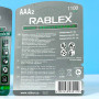 Акумулятор Rablex Rechargeable R03, AAA міні-пальчикова 1100mAh 1.2V