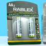 Акумулятор Rablex Rechargeable R6/AA пальчикова 1500mAh 1.2V