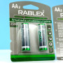 Акумулятор Rablex Rechargeable R6/AA пальчикова 2500mAh 1.2V